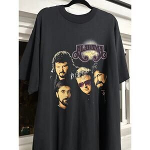Alabama Band Autographed Vintage T-Shirt 1990's